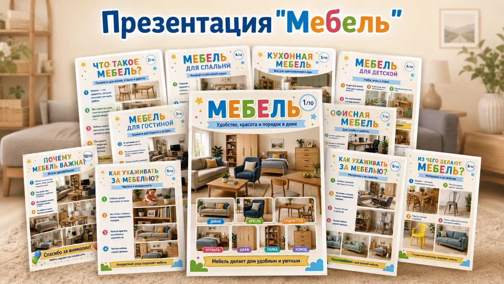 Презентация "Мебель"