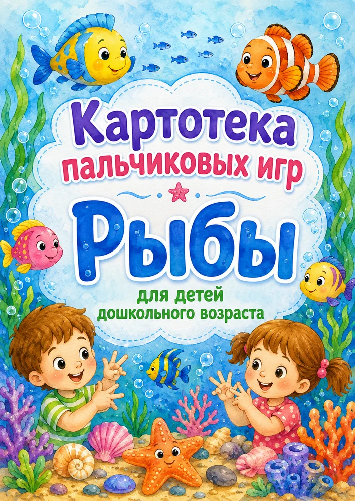 Картотека пальчиковых игр "Рыбы" — превью 1