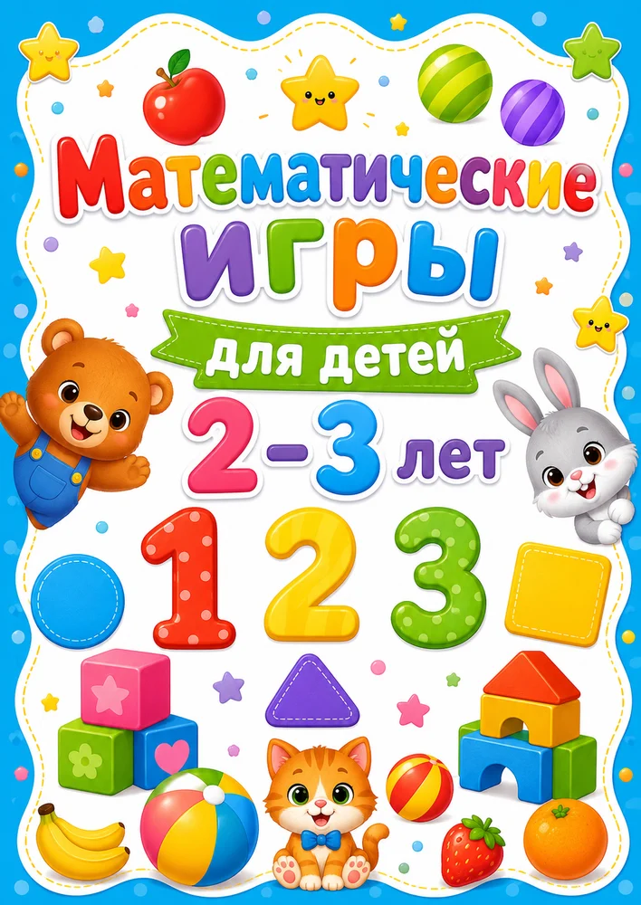Математические игры для детей 2-3 лет