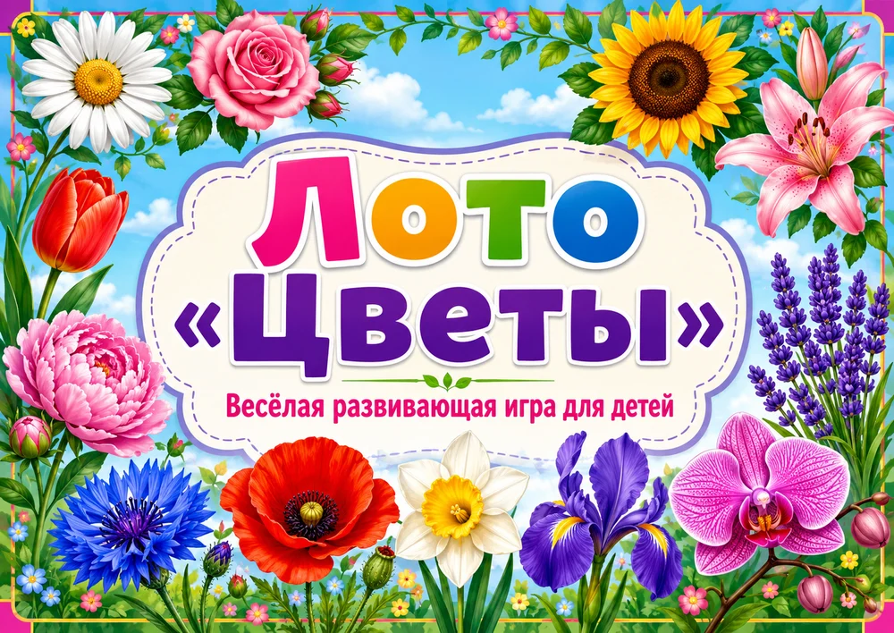 Лото "Цветы"
