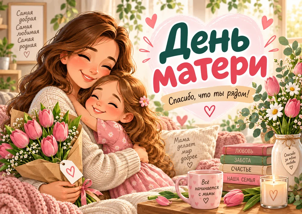 Папка-передвижка "День Матери" — превью 1