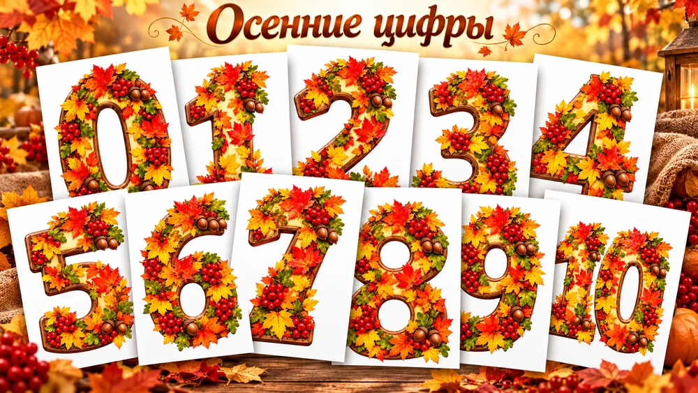 "Осенние цифры"