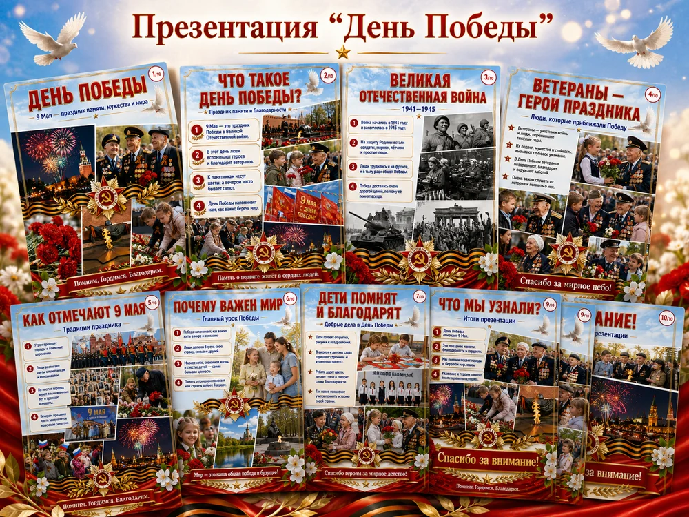 Презентация "День победы" — превью 1