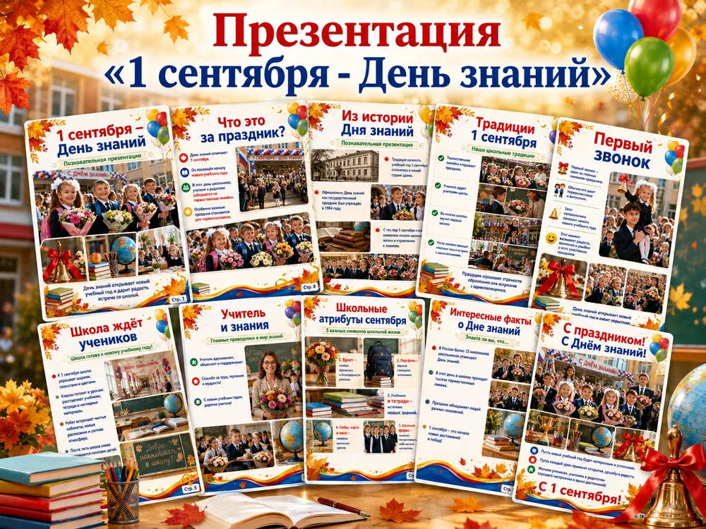 Презентация "1 Сентября"