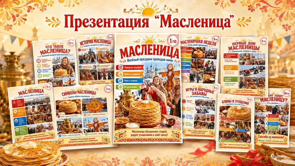Презентация "Масленица" — превью 1
