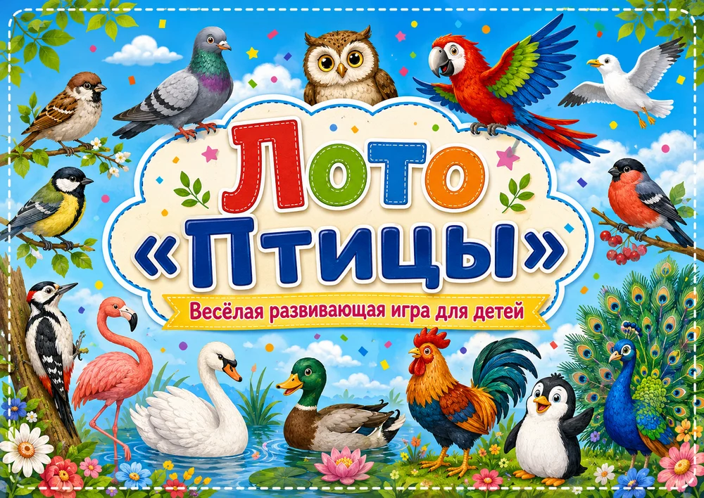Лото "Птицы"