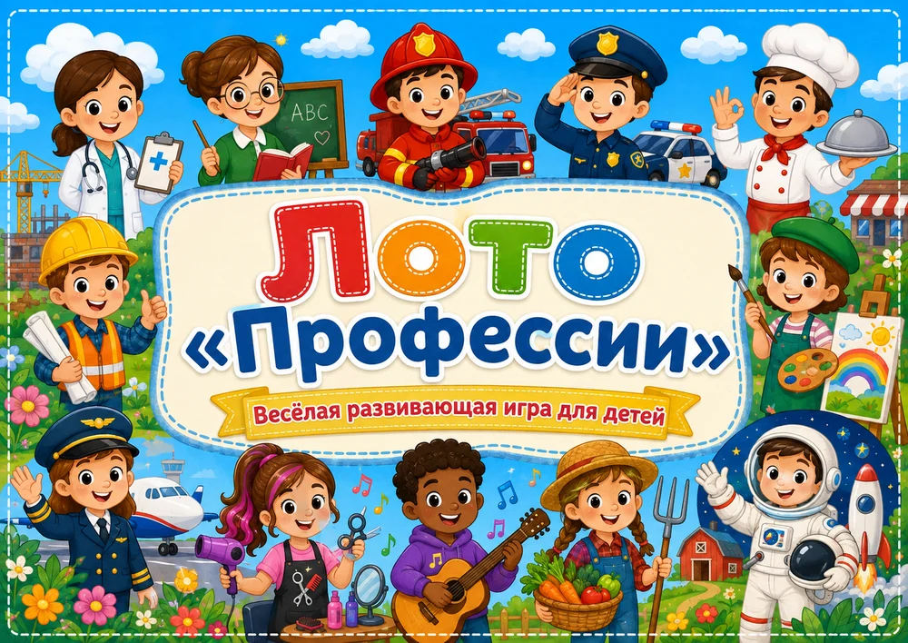 Лото "Профессии"